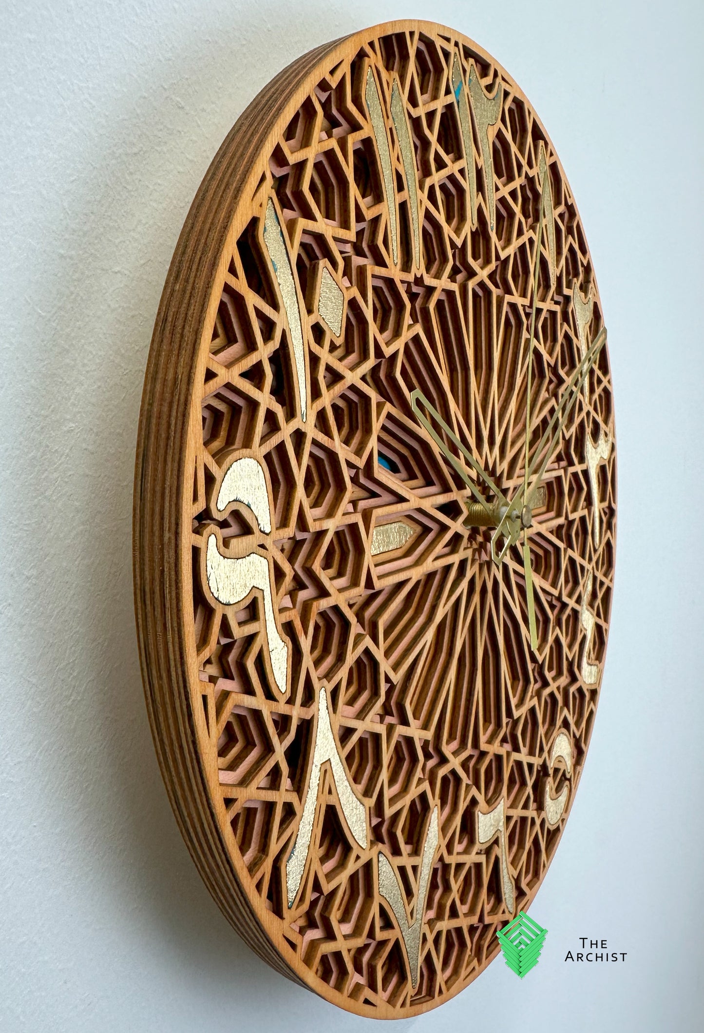 Geometric pattern Clock (Artist Proof)