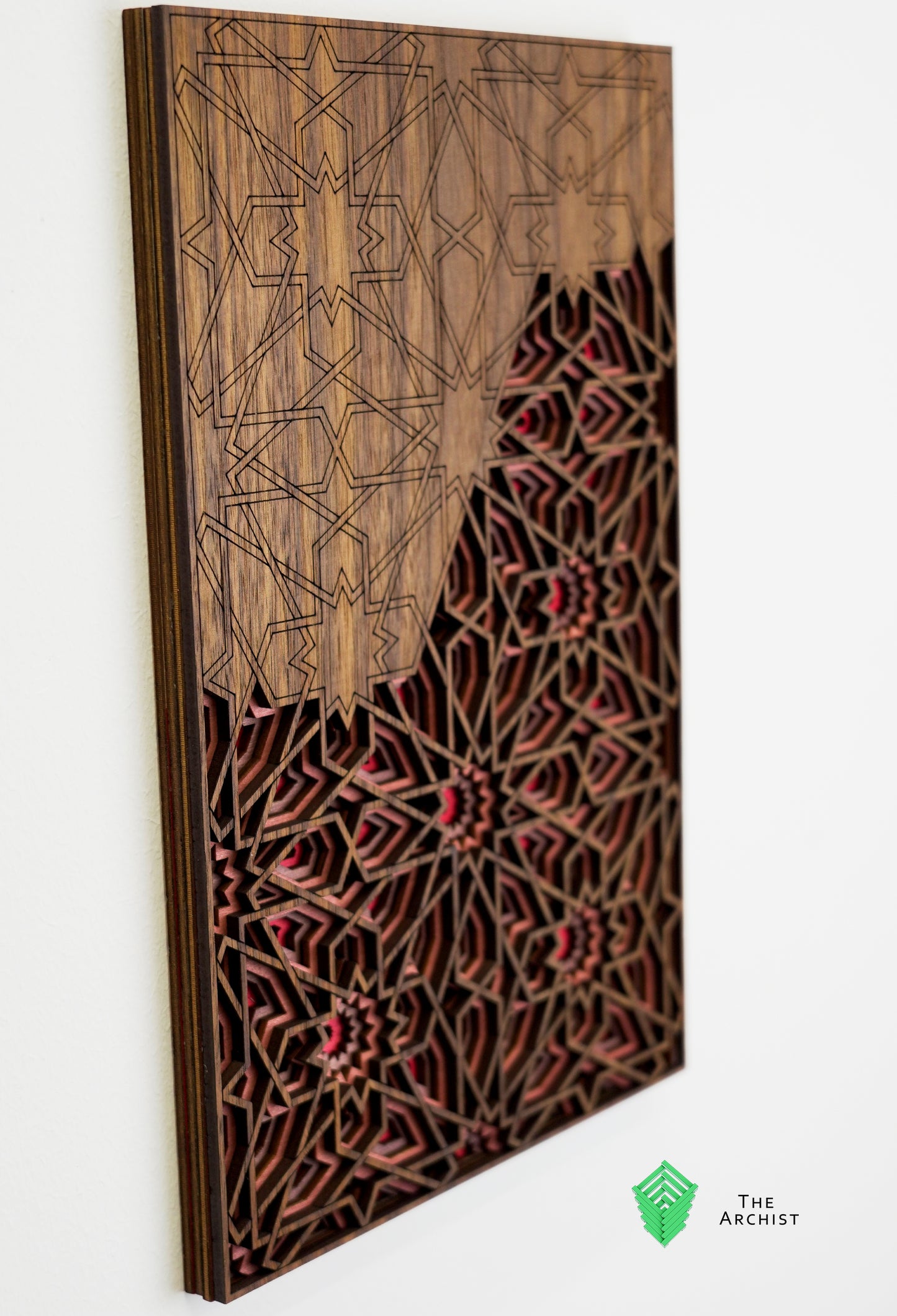 Pattern found in Bou Inania Madrasa, Fez, Morocco