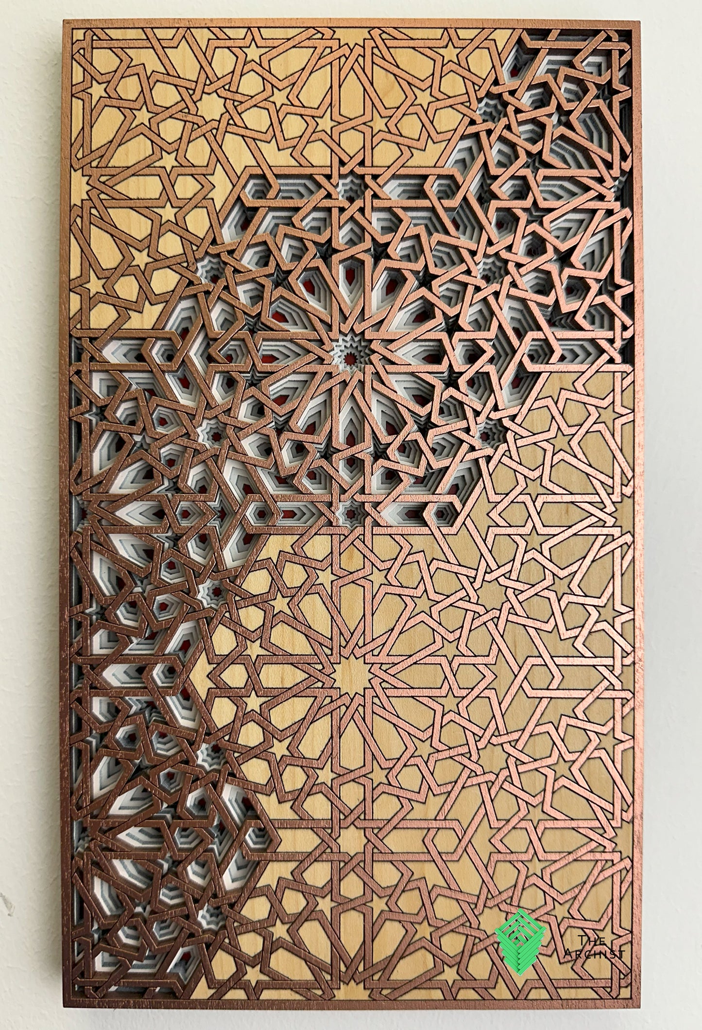 Pattern found in The Al-Attarine Madrasa, Fez, Morocco