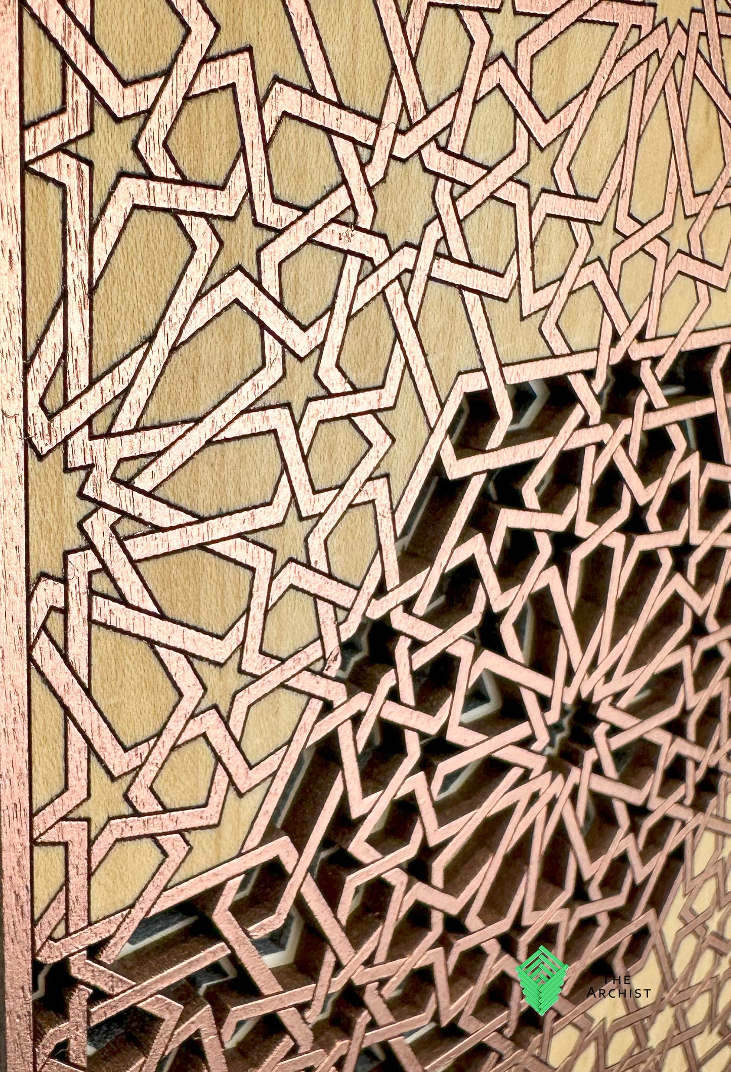 Pattern found in The Al-Attarine Madrasa, Fez, Morocco